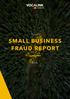 SMALL BUSINESS FRAUD REPORT