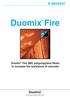 BEKAERT WITH WITHOUT. Duomix Fire (M6) polypropylene fibres to increase fire resistance of concrete. Duomix THE CONSTRUCTIVE IDEA