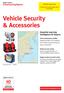 Vehicle Security & Accessories