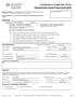 Compliance Inspection Form