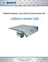 OWNER S MANUAL AND INSTALLATION GUIDE FOR. LoDock Leveler (LD)