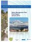 Water Management Plan Final Report January 2013