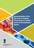 Recommendations of the Task Force on Enabling Private Sector to Lead the Growth of Pharmaceutical Industry