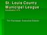 St. Louis County Municipal League Established 1918