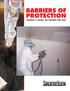 BARRIERS OF PROTECTION COATINGS & LININGS FOR CONCRETE AND STEEL