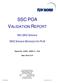 SSC POA VALIDATION REPORT