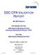 SSC CPA VALIDATION REPORT
