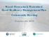 Wood-Pawcatuck Watershed Flood Resiliency Management Plan Community Meeting October 20, 2016