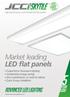 Market leading LED flat panels