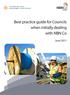 Best practice guide for Councils when initially dealing with NBN Co. June 2011
