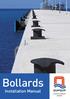 Bollards. Installation Manual A EUROTECH BENELUX COMPANY