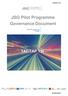 Version 1.0. JSG Pilot Programme Governance Document