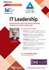 IT Leadership December 2018* Conrad Hotel, Dubai, UAE. Empower Business Growth And Generate Outstanding Performance To Increase Company Value