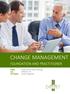 CHANGE MANAGEMENT FOUNDATION AND PRACTITIONER. Human Resource and/or Technology Certification -led