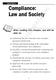 Compliance: Law and Society