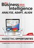 ITWeb Business Intelligence Summit Marketing opportunities