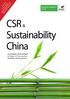 CSR & Sustainability China