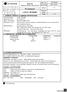 M S D S (Material Safety Data Sheet) PC Compound 1 / 5 1. CHEMICAL PRODUCT & COMPANY IDENTIFICATION