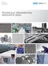 WOVEN STRUCTURES FOR INDUSTRIAL APPLICATIONS TECHNICALLY IMPLEMENTING INNOVATIVE IDEAS