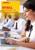 MYBILL A USER GUIDE FOR DHL CUSTOMERS