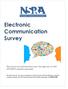 Electronic Communication Survey