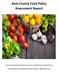 Kent County Food Policy Assessment Report