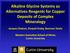 Alkaline Glycine Systems as Alternatives Reagents for Copper Deposits of Complex Mineralogy