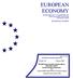 EUROPEAN ECONOMY EUROPEAN COMMISSION DIRECTORATE-GENERAL FOR ECONOMIC AND FINANCIAL AFFAIRS