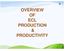 OVERVIEW OF ECL & PRODUCTIVITY