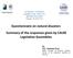 Questionnaire on natural disasters Summary of the responses given by CALRE Legislative Assemblies
