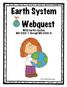 Earth System Webquest NGSS Earth s System MS-ESS2-1 through MS-ESS2-6