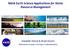 NASA Earth Science Applications for Water Resource Management