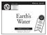 Earth s Water. Above Level. FOCUScurriculum