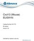 Cxcl13 (Mouse) ELISA Kit
