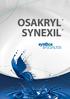 OSAKRYL 1. SYNEXIL