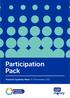 Participation Pack. Financial Capability Week November Signpost or URL
