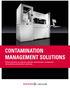 CONTAMINATION MANAGEMENT SOLUTIONS. Perfect solutions for airborne molecular contamination management and particle contamination monitoring