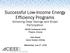 Successful Low-Income Energy Efficiency Programs