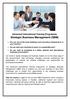 Strategic Business Management (SBM)