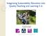 Integrating Sustainability Education into Quality Teaching and Learning K-6