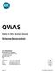 QWAS. Scheme Description. Quality in Water Analysis Scheme