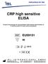 CRP high sensitive ELISA