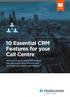 E-BOOK 10 Essential CRM Features for your Call Centre