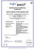 CERTIFICATE OF APPROVAL No ME 5028 SAINT-GOBAIN GYPROC MIDDLE EAST
