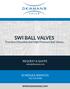SWI BALL VALVES. Trunnion Mounted and High Pressure Ball Valves. REQUEST A QUOTE SCHEDULE SERVICES