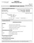 XIAMETER(R) Material Safety Data Sheet XIAMETER(R) RTV-3000 F CATALYST