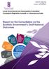 Report on the Consultation on the Scottish Government's Draft National Outcomes