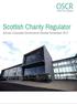 Scottish Charity Regulator Annual Corporate Governance Review November 2017