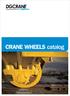 Xinxiang Degong Machinery Co.,Ltd. CRANE WHEELS catalog
