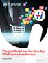 Phygital Retail and the New Age IT Infrastructure Services Poornalingam Sukumar & Nilesh Joshi Consumer Practice